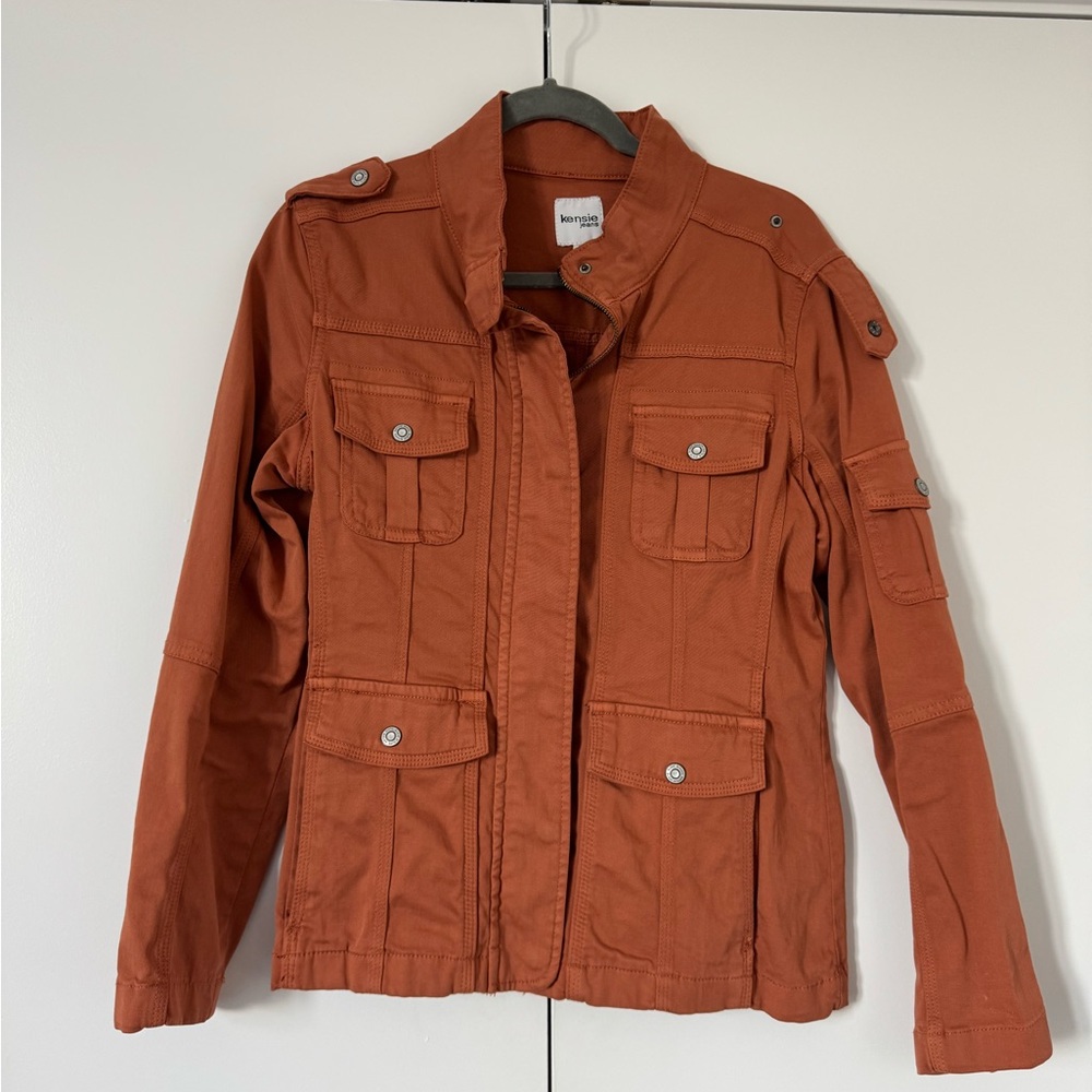 Kensie Women's Utility Jacket in Rust